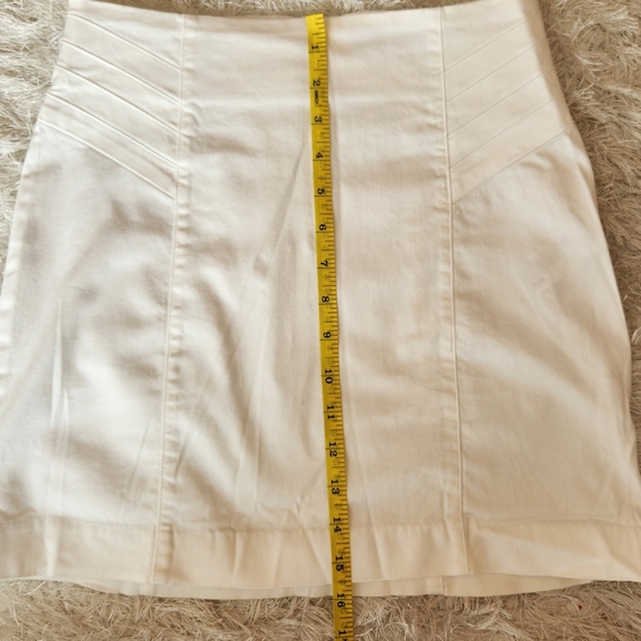 ZARA BASIC White Mini Skirt, Size XS - Picture 6 of 6